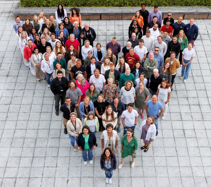 Bilder at hele personalet
