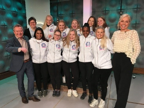 Den Rosa Sko på God Morgen Norge