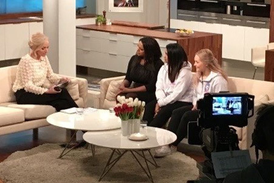 Den Rosa Sko på God Morgen Norge